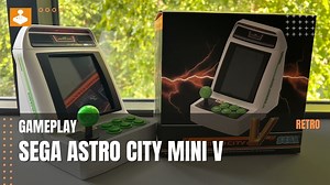 SEGA Astro City Mini V - Menu & gameplay  - herné video