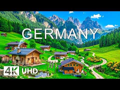 Germany 4K HDR | Most Beautiful Places, Castles & Stunning Landscapes