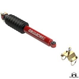 RockSport RED Steering Stabilizer Kit, JL Wrangler, JT Gladiator