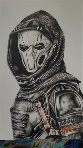 Taskmaster | drawing #marvel #realistic #drawing #art #taskmaster #thunderbolts