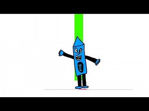 1 Crayon Bumper Blue