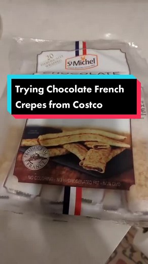 Delicious Chocolate French Crepes from Costco
