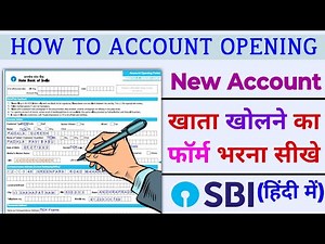 How to Fill SBI Account Opening Form 2025 | Step by Step Guide in Hindi || खाता खोलने का फॉर्म कैसे