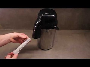 Zojirushi VRKE-30S air pot thermos - how to take it apart for cleaning