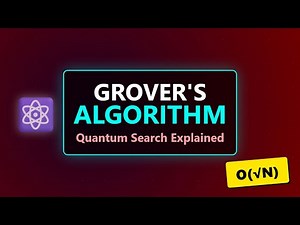 Grover's Algorithm Explained: Quantum Search Speedup ⚛️