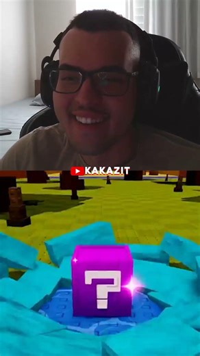 Um chute ultra forte vs Chute Fake no Kick a Lucky Block #roblox #kickaluckyblock