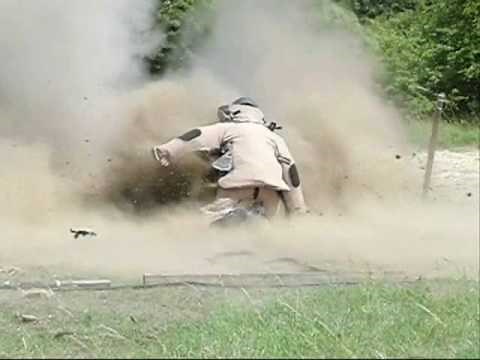 Olympia EOD Bomb Disposal Suit Blast Test