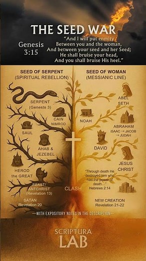 Genesis 3:15 The First Prophecy of Jesus | The Seed War