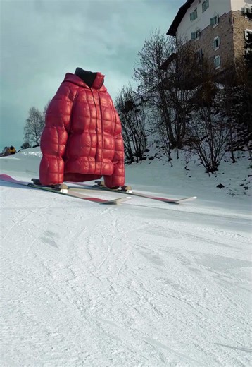 Winter is here ❄️🎿 #vfx #visualeffects #3d #cgi