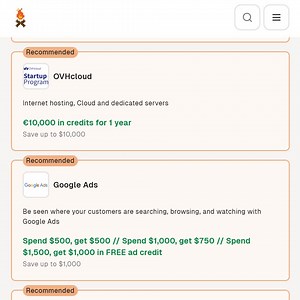 $50,000 in tool discounts to build your business Yes, we’re basically paying you to grow. ✅ Stripe – $20K fee-free processing ✅ Linear – 1 year Business plan free ✅ Airtable – $1,000 in credits ✅ Webflow – 1 year CMS site plan free ✅ DigitalOcean – $5,000 in credits ✅ GitHub – 1 year Entreprise plan free …and many more. Already $1M in savings claimed. Join today and lock in your savings 👉 www.communitycampfire.com | Community Campfire