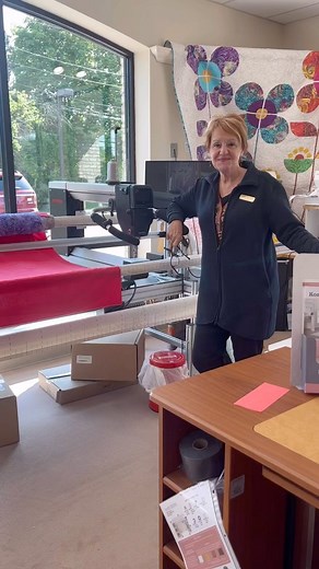 Jan wants YOU to try out a long arm and now’s your chance! BERNINA experts are joining us in-house at Pins and Needles to talk to you about the opportunities a long arm can provide. There will even be a variety of machines set up for you to test drive to see if one feels right for you! This one-day event will take place on Saturday, May 20th at 10am-1pm. To register, you can go to https://www.pinsandneedles.com/event/bernina-long-arm-open-house/ OR call the Pins and Needles store at (440) 243-64