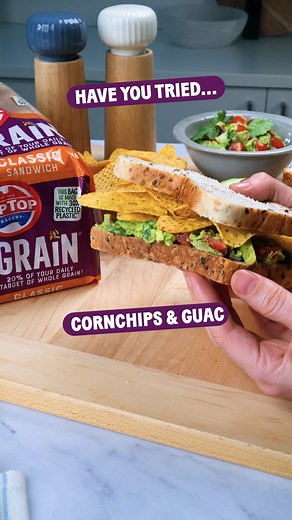 Creamy meets crunch 🥑✨Smooth avo piled high, topped with golden corn chips, all on our hearty, 9 Grain loaf – the ultimate texture combo. | Tip Top