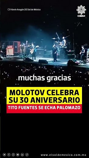 Tito Fuentes reaparece con molotov para celebrar los 30 años de la banda
