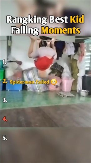Ranking Best Kid Falling Moments #falling #kid #ranking #bestfunnyvideo #top5