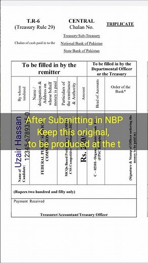 How to Fill CSS MPT Screening Test Challan Form? Instructions about CSS MPT SCREENING TEST DAY