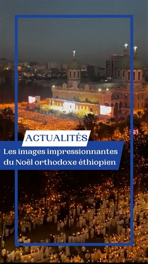 Des milliers de fidèles se sont réunis à Addis-Abeba, en Éthiopie, pour fêter Noël le 7 janvier, date retenue par le calendrier orthodoxe Éthiopien. #noel #ethiopie #foi #dieu #orthodoxe | Aleteia FR