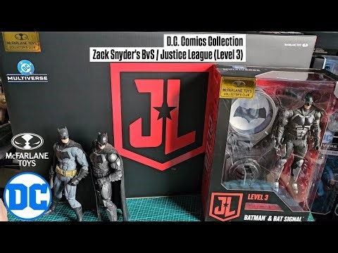 Zack Snyder's BvS / Justice League: Batmobile (Level 3) on McFarlane Toys