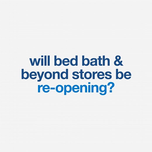Bed Bath & Beyond on Instagram: "The new Bed Bath & Beyond is all online, and we don’t plan on re-opening any of our physical stores, but you can still find the amazing products you loved at our physical stores in the endless aisles of our new online one."