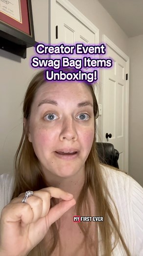 Let’s open my swag bag from the creator event put on by @Mavely ! So many great items! #swipeup #mavely #creator #swagbag #unboxing #fblifestyle | Em’s Coupon Clips