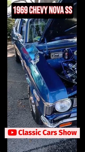 Amazing 1969 Chevrolet Nova SS Muscle Car #shorts #classiccars
