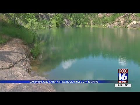 Man Paralyzed After Hitting Rock While Cliff Jumping