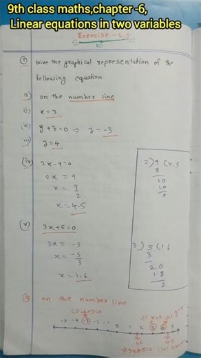 9th class maths, chapter- 6, Linear equations in two variables