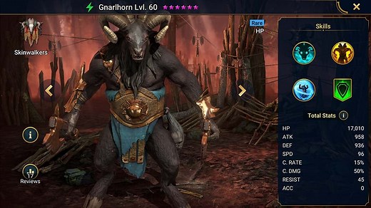 Gnarlhorn - HellHades - Raid Shadow Legends