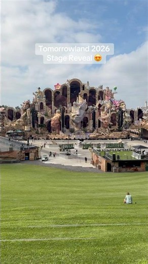 The amazing #tomorrowland 2026 mainstage 😍 #electronicmusic #tomorrowland2026