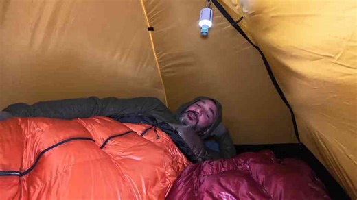 Riding Out the Storm: A Harrowing Night in a 70 km/h Mountain Gale