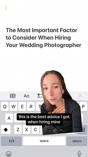 Most couples overlook this key factor when hiring their wedding photographer, Brides Senior Social Editor is here to make sure you don't do the same thing! | BRIDES