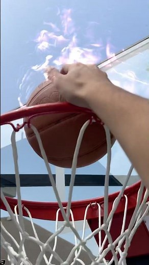 World’s first 1ST person dunk on the world’s most EXPENSIVE in-ground basketball hoop! 🏀💵