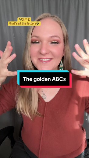 Sometimes it’s fun to go back to the basics 😉 #asl #signlanguage #coda #deafcommunity #deafculture