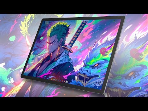 How to make your desktop look better | One Piece Themes | Ronoroa Zoro
