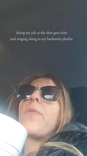 he knows I take the shot gun rider roll seriously #shotgunrider #musicforyou #marriedlife #musiclover #foryoupage