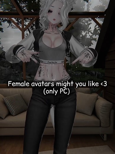 Female PC avatars 🎀 #vrchat #vrchatavatar #pc #female #vrchatcommunity