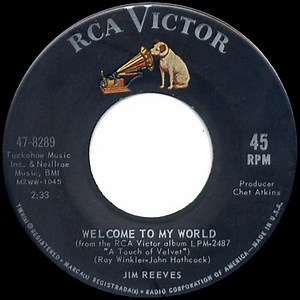 Jim Reeves - Welcome To My World / Good Morning Self
