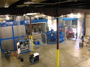 How to install the Ferry RS 430 Rotational Molding Machine