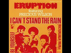 Eruption ~ I Can't Stand The Rain 1978 Disco Purrfection Version