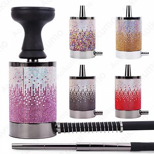 [Hot Item] Wholesale New Mini Portable High Quality Hookah Shisha Shinning Hookah Set