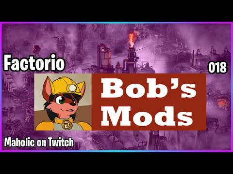 ⚙️Factorio Bobs Mods✅🏭➡️Tungsten and rocket silo x18