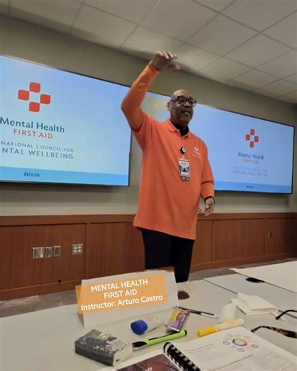 Mental Health First Aid Training w/Arturo Castro