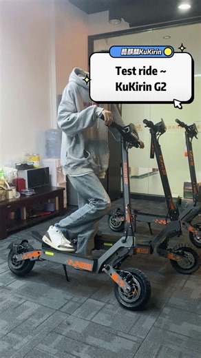 Test Driving the KuKirin G2 Electric Scooter