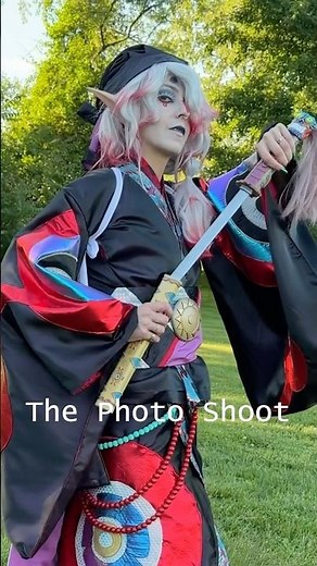 The photo shoot is always my first full costume try on. #medicineseller #mononoke