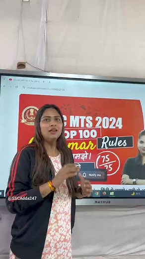 6.5K views · 67 reactions | SSC MTS 2024 के लिए कुछ खास Visit our SSCAdda247 YouTube channel https://www.youtube.com/c/SSCAdda247/featured | SSC Adda247 | Facebook
