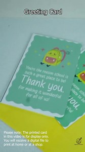 Teachers' Day Backpack Greeting Card: Printable Appreciation Gift (digital Download) - Etsy