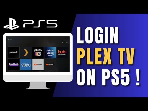 How to Login Plex TV on PS5 !