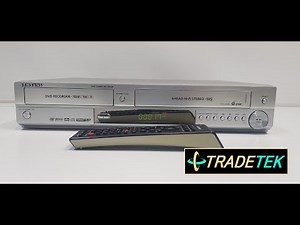 Samsung DVD-VR300 DVD/VCR Combo Drive - First Look!