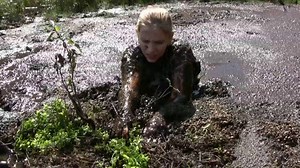 Sneaking Away For A Smoke: School girl Mae falls into quicksand and crawls out - UMD