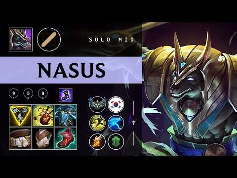 Nasus Mid vs Fizz - KR Challenger Patch 26.07