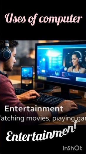 Uses of Computer #computer#shotrs #ytshorts